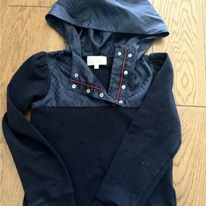 Gucci Black Hoodie with Red Trim